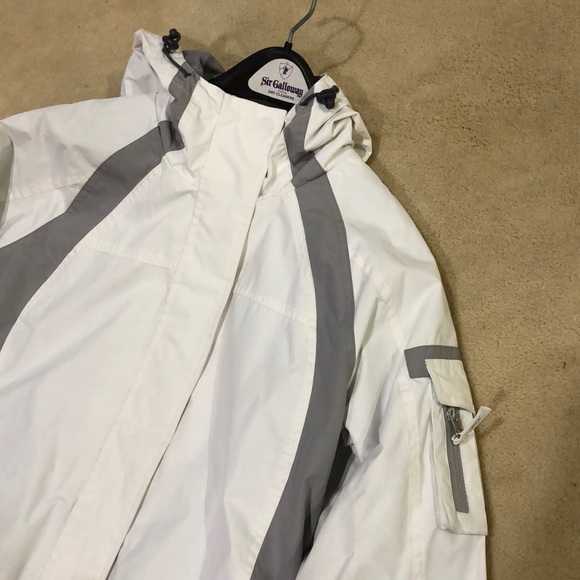 Free Country | Jackets & Coats | Radiance Free Country White Sport Rain Coat | Poshmark